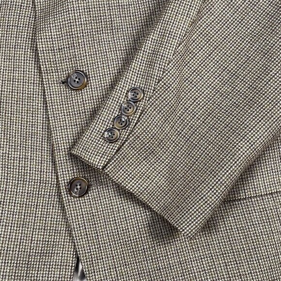 VTG Polo University by Ralph Lauren 100% Lambs Wool Retro Blazer Sz 46R - Picture 6 of 8